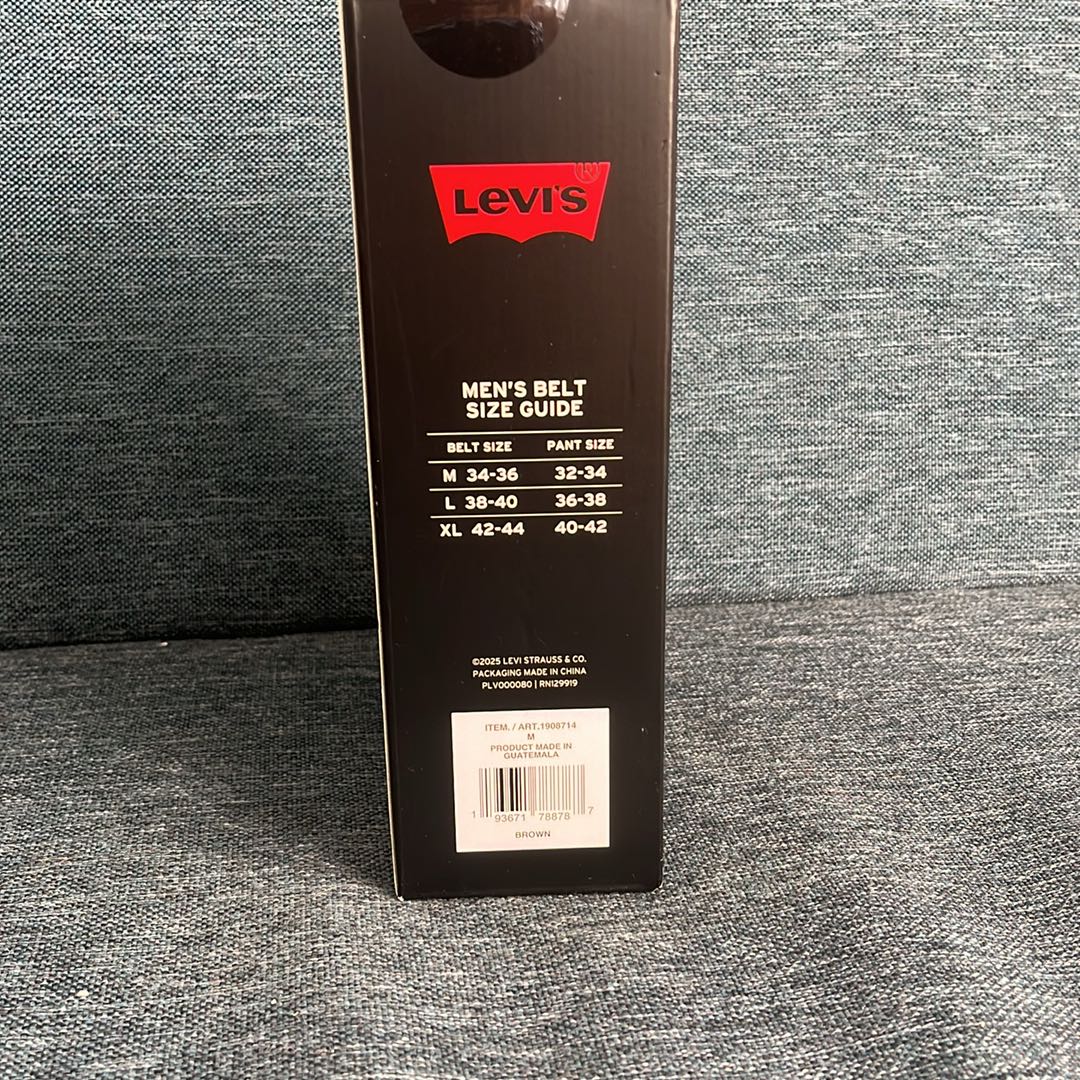 Levi's Kahverengi Deri Kemer — görsel 3/6