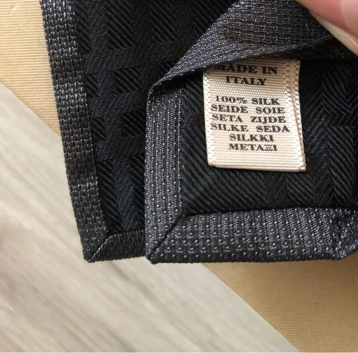 Burberry İpek Kravat Sıfır — görsel 3/6