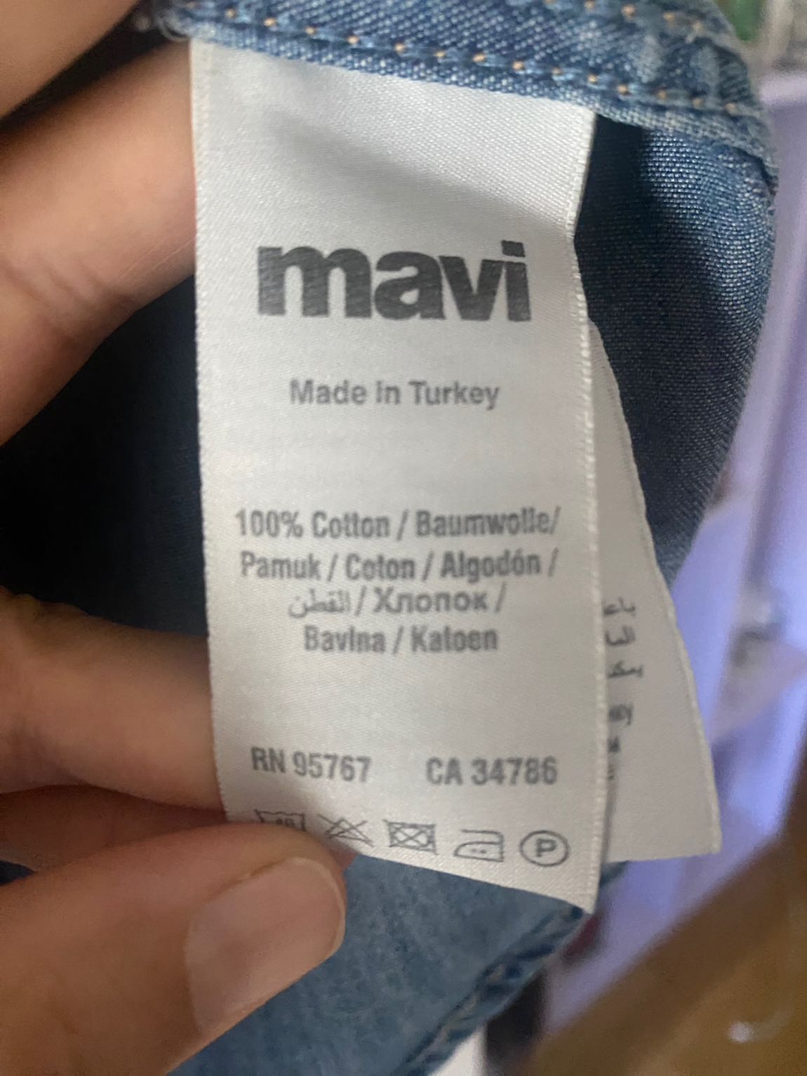 Mavi Jeans Kot Gömlek — görsel 4/6
