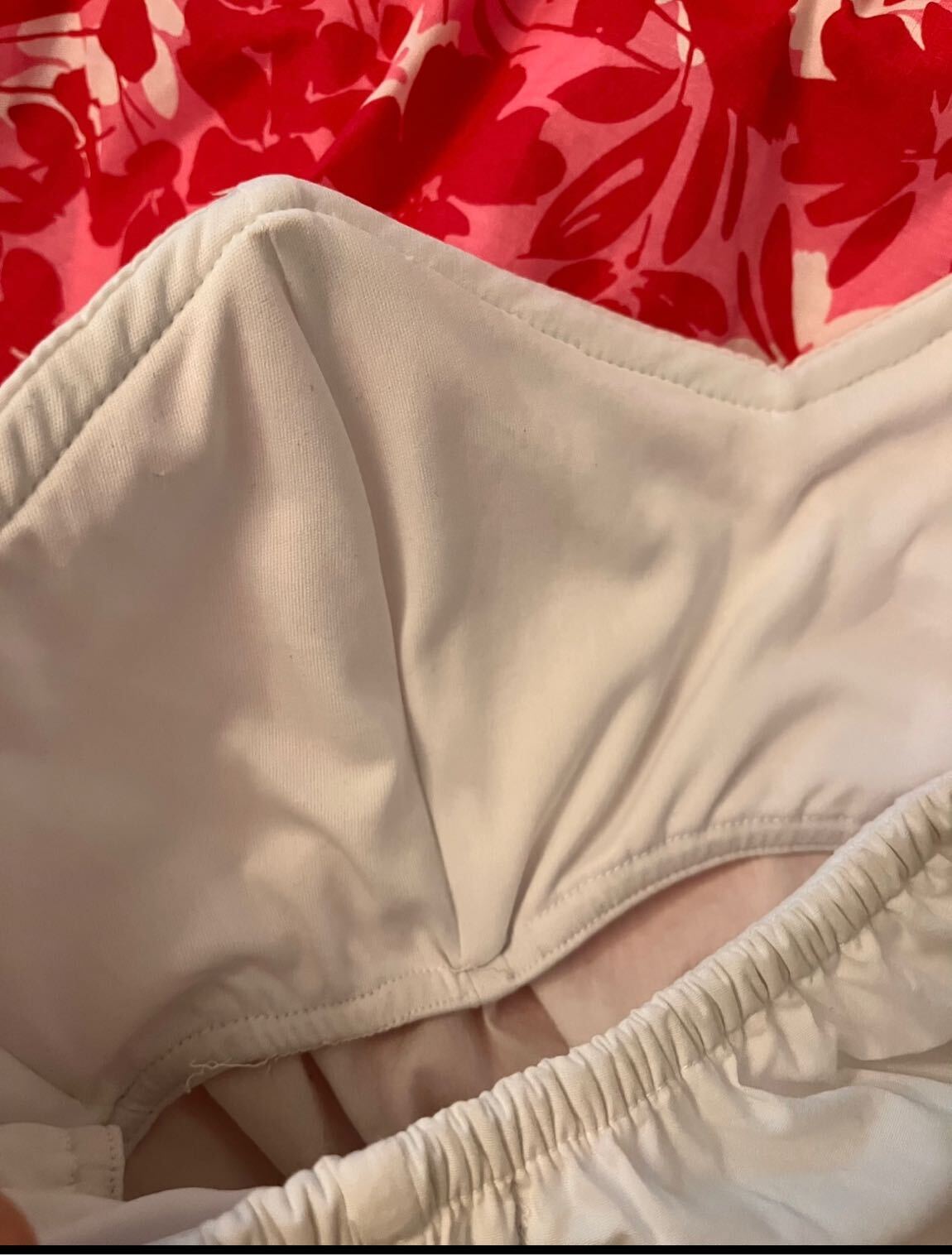 Stradivarius kalp yaka straplez bluz — görsel 6/8