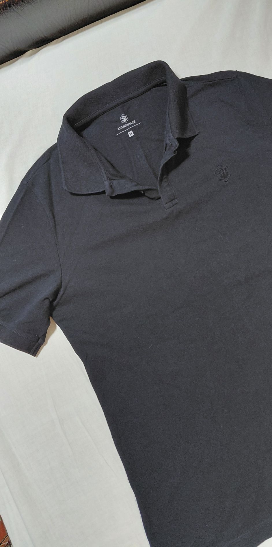 Lumberjack Siyah Polo Yaka Tişört — görsel 8/12