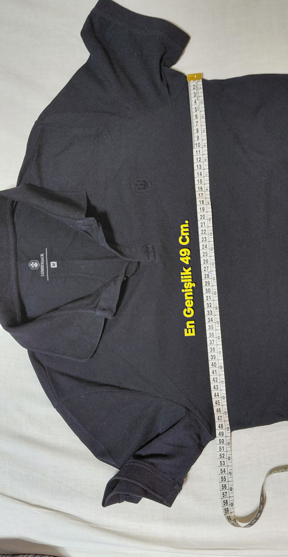 Lumberjack Siyah Polo Yaka Tişört — görsel 5/12