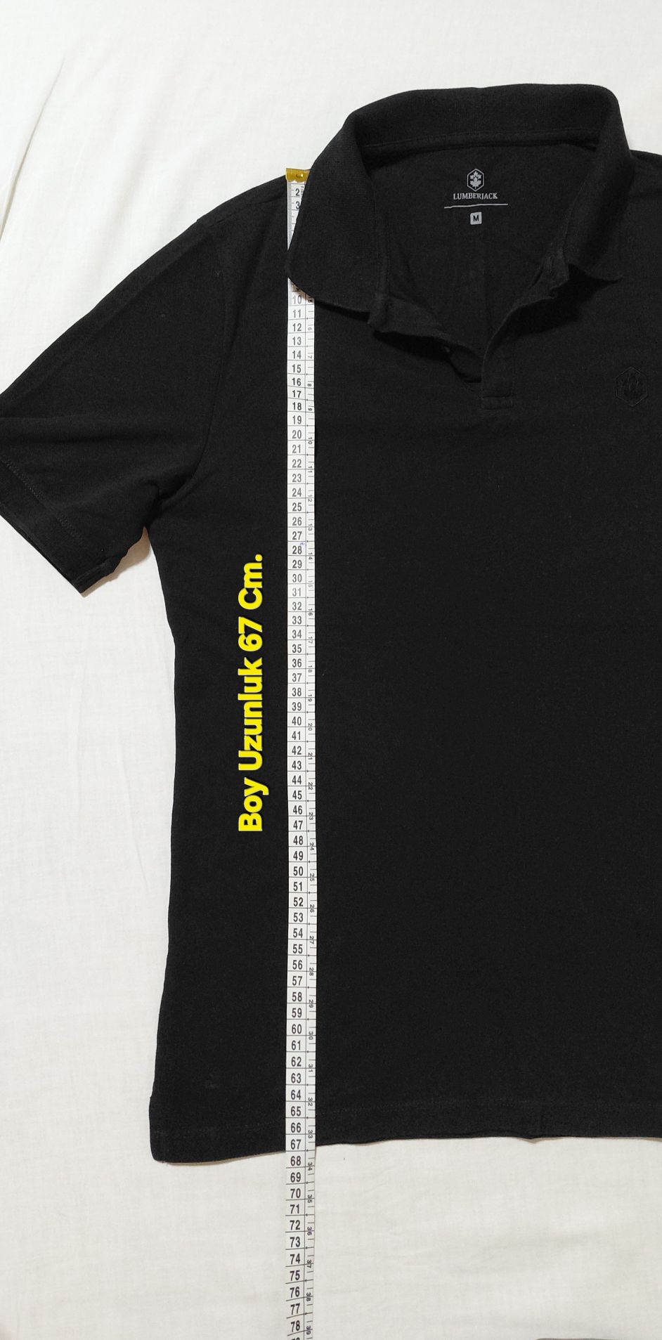 Lumberjack Siyah Polo Yaka Tişört — görsel 6/12