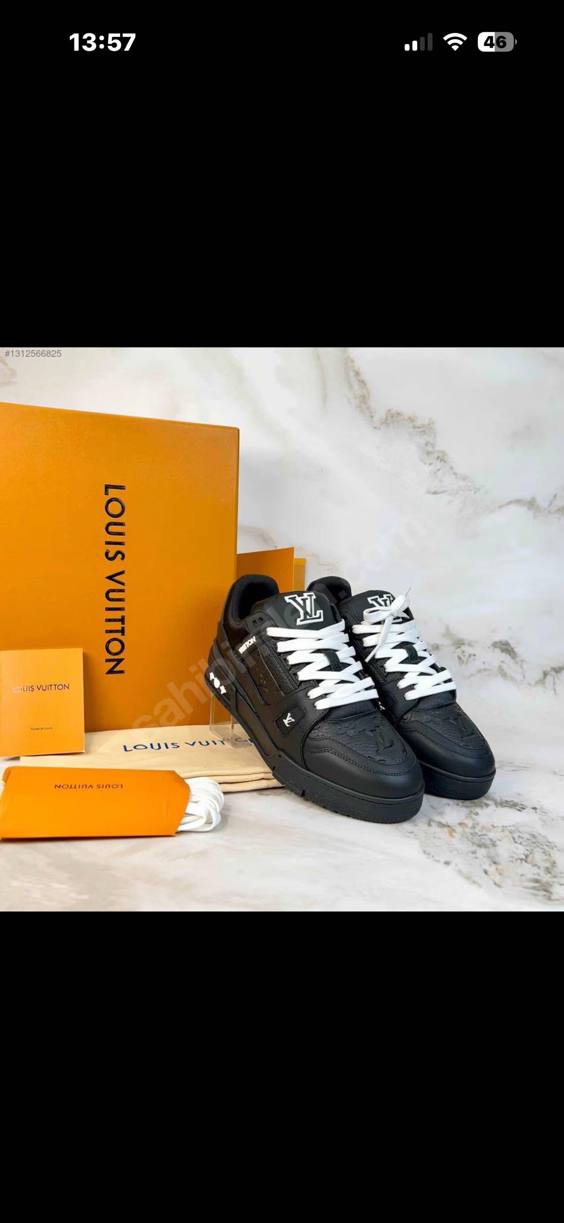 Louis Vuitton Siyah Sneaker — görsel 7/7