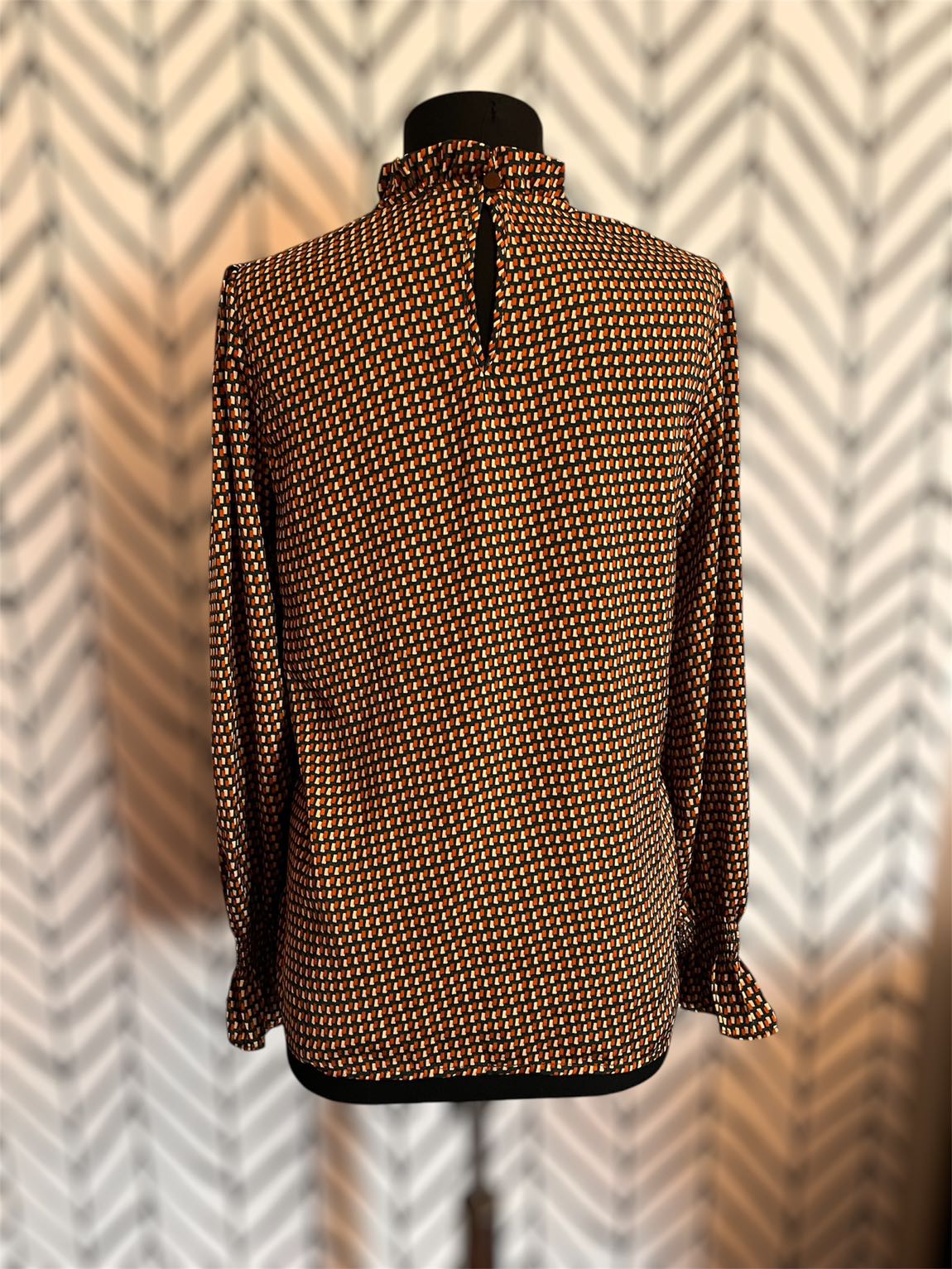Koton retro desenli bluz — görsel 4/8