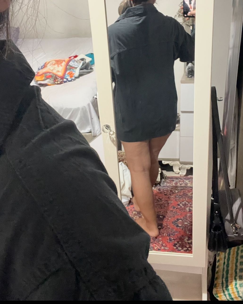 Sıfır oversize kot ceket kot Blazer — görsel 6/8
