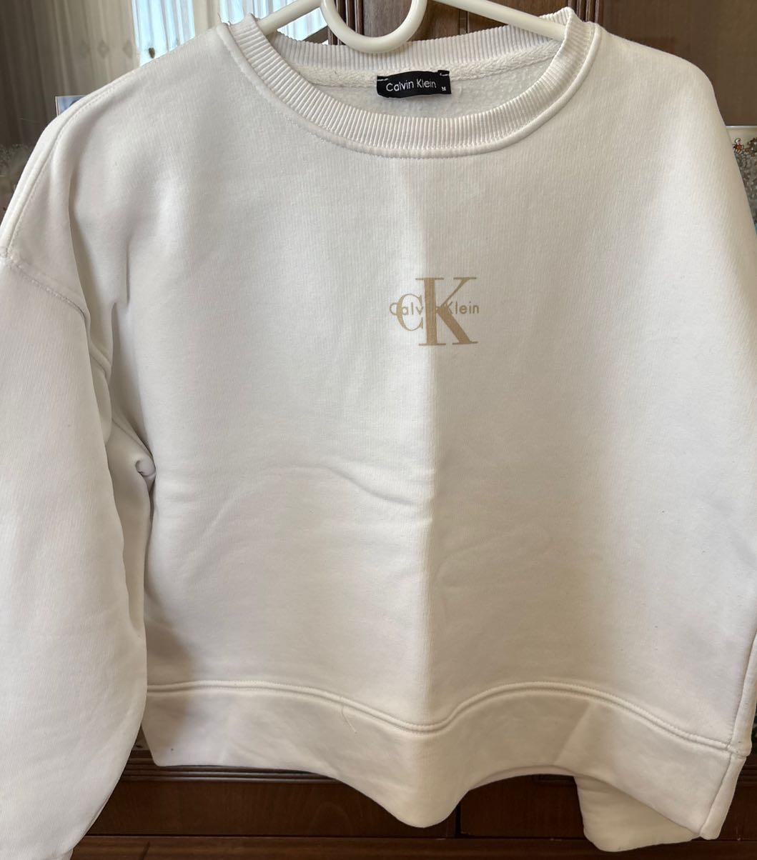 Calvin Klein Beyaz Sweatshirt — görsel 2/3