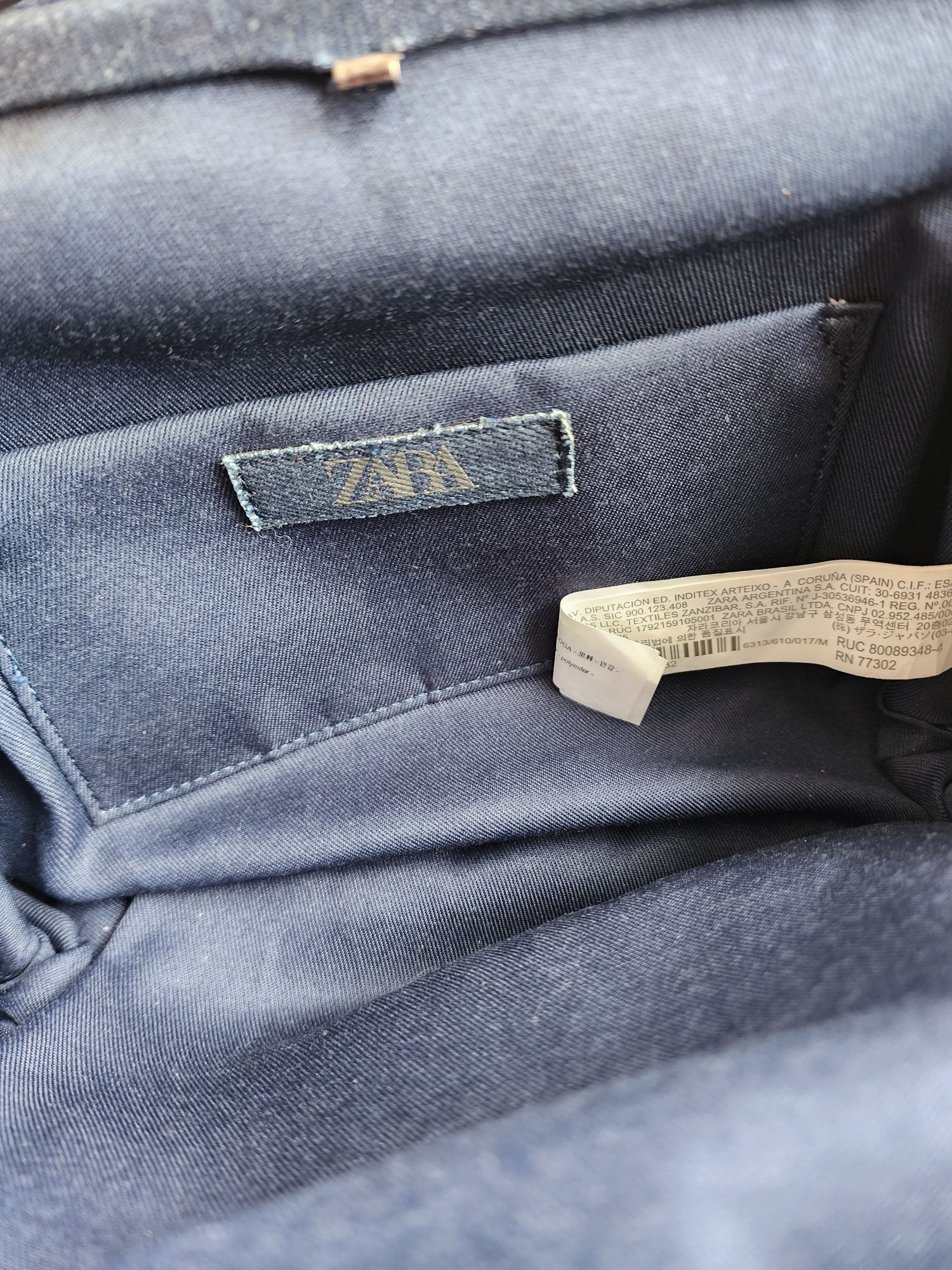 Zara Jeans Çanta — görsel 3/5
