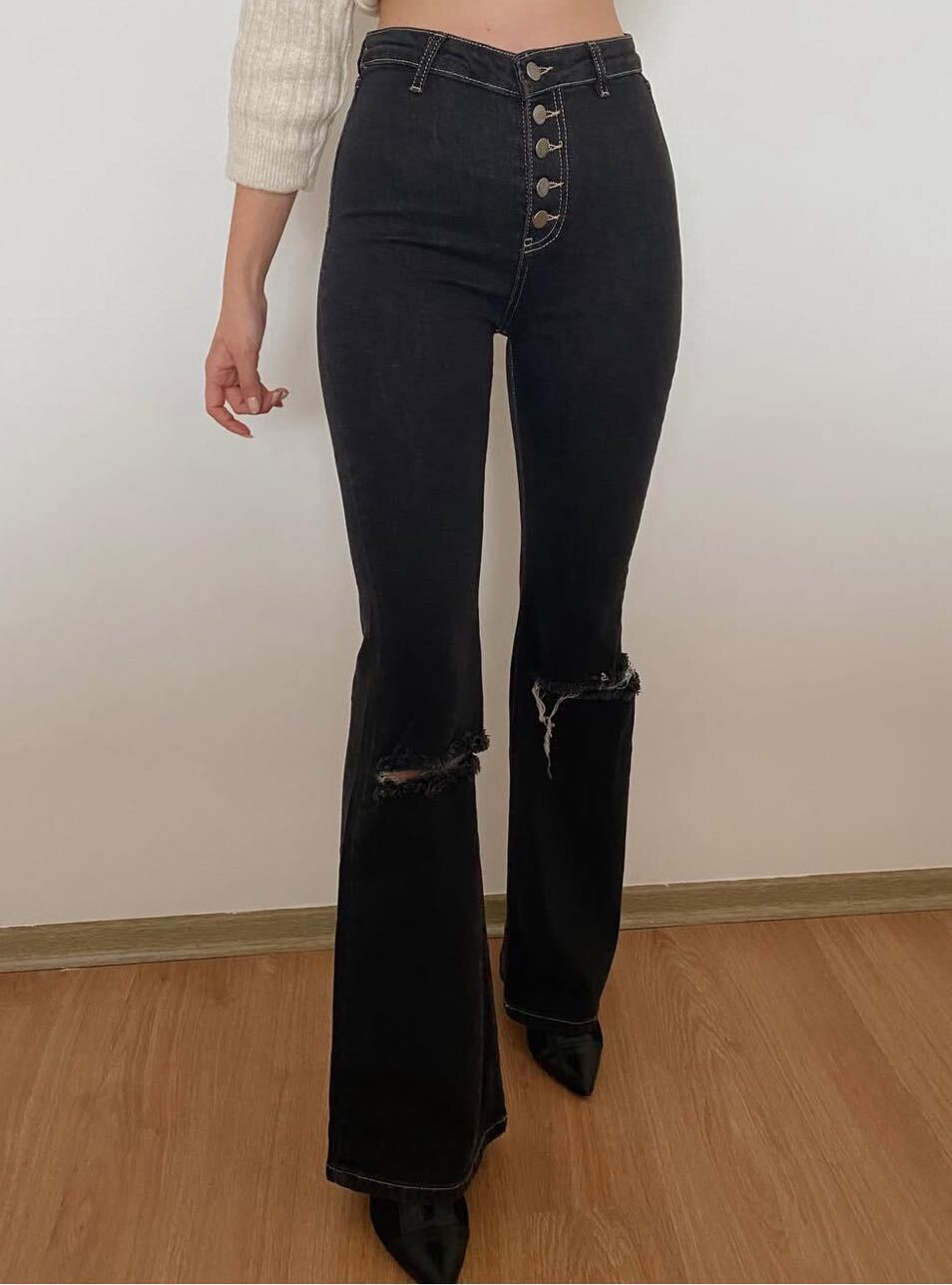 PRETTYLITTLETHING YUKSEK BEL JEAN — görsel 2/7