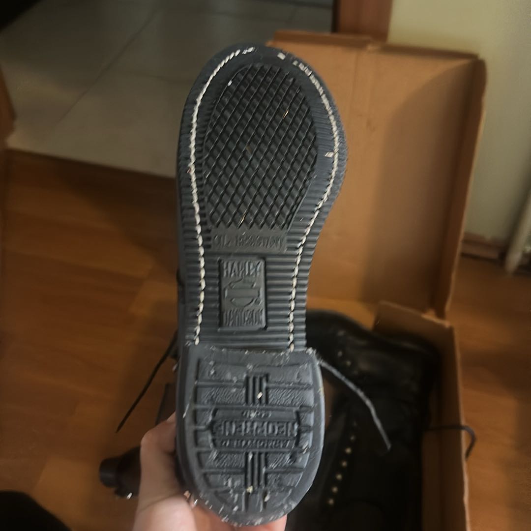 Harley Davidson Rem Black Deri Çizme — görsel 5/5
