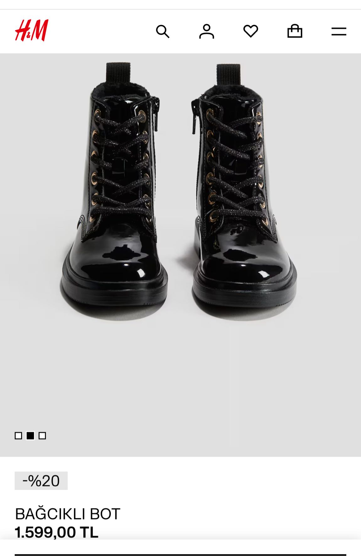 H&M Bot 32 numara — görsel 8/8