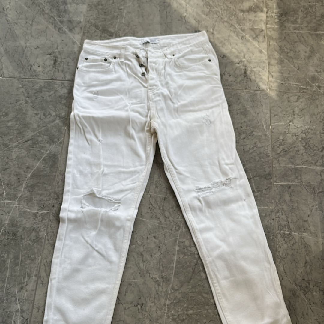 Beyaz Jean Pantolon — görsel 5/5