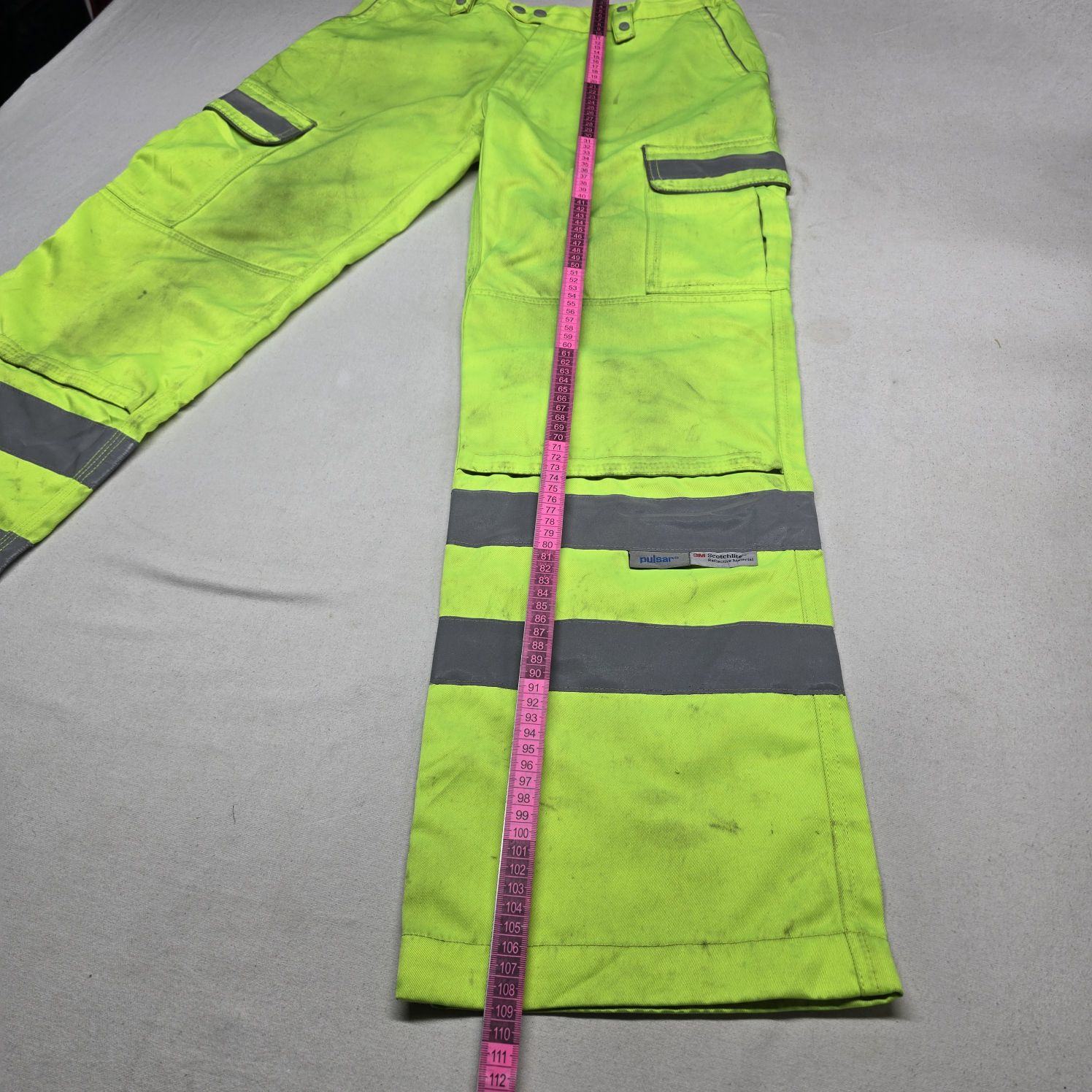 Reflektörlü İş Pantolonu Sarı c1338 — görsel 5/7