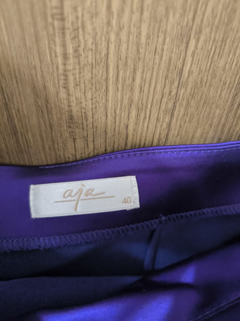 Tek omuz saten abiye elbise — görsel 3/3