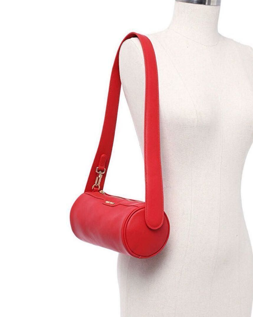 Nine west kirmizi kol cantasi — görsel 3/8