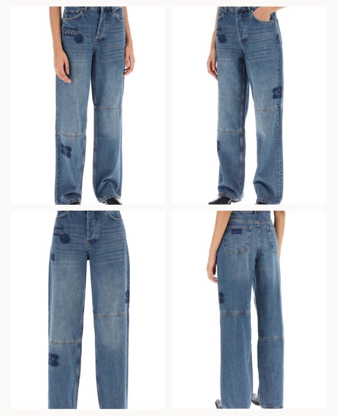 Ganni Patch Denim İzey — görsel 2/8