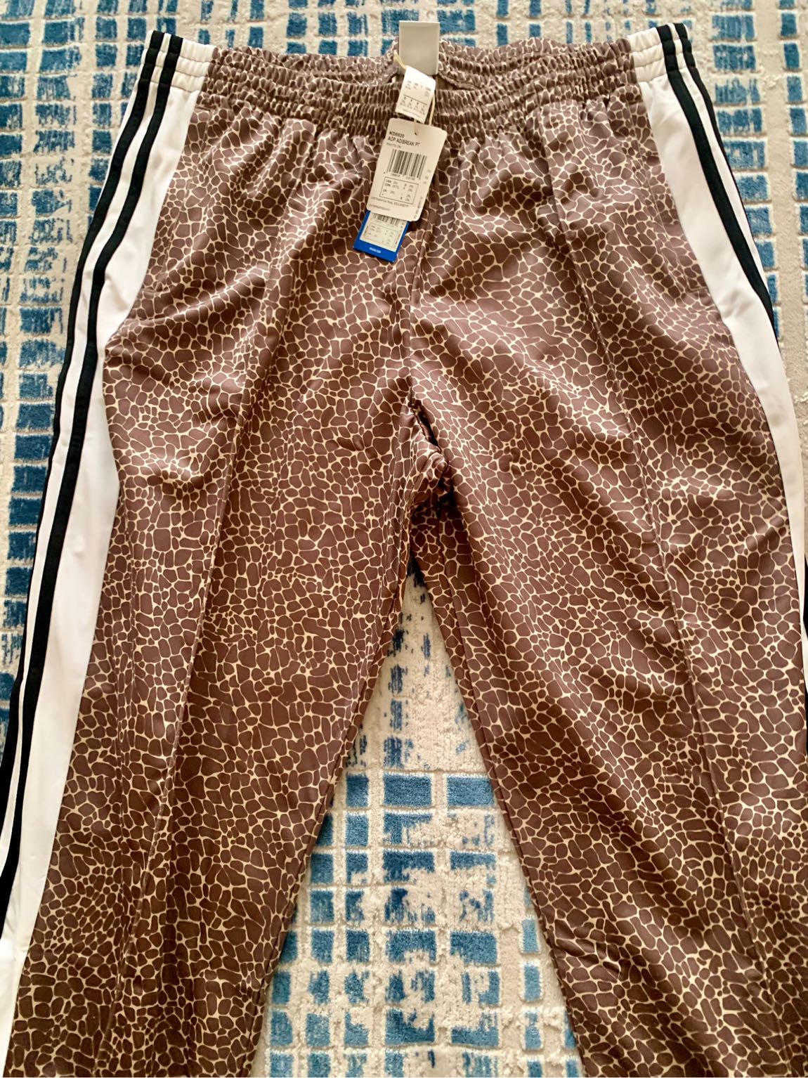 Adidas Leopar Desen Spor Pantolon — görsel 8/8