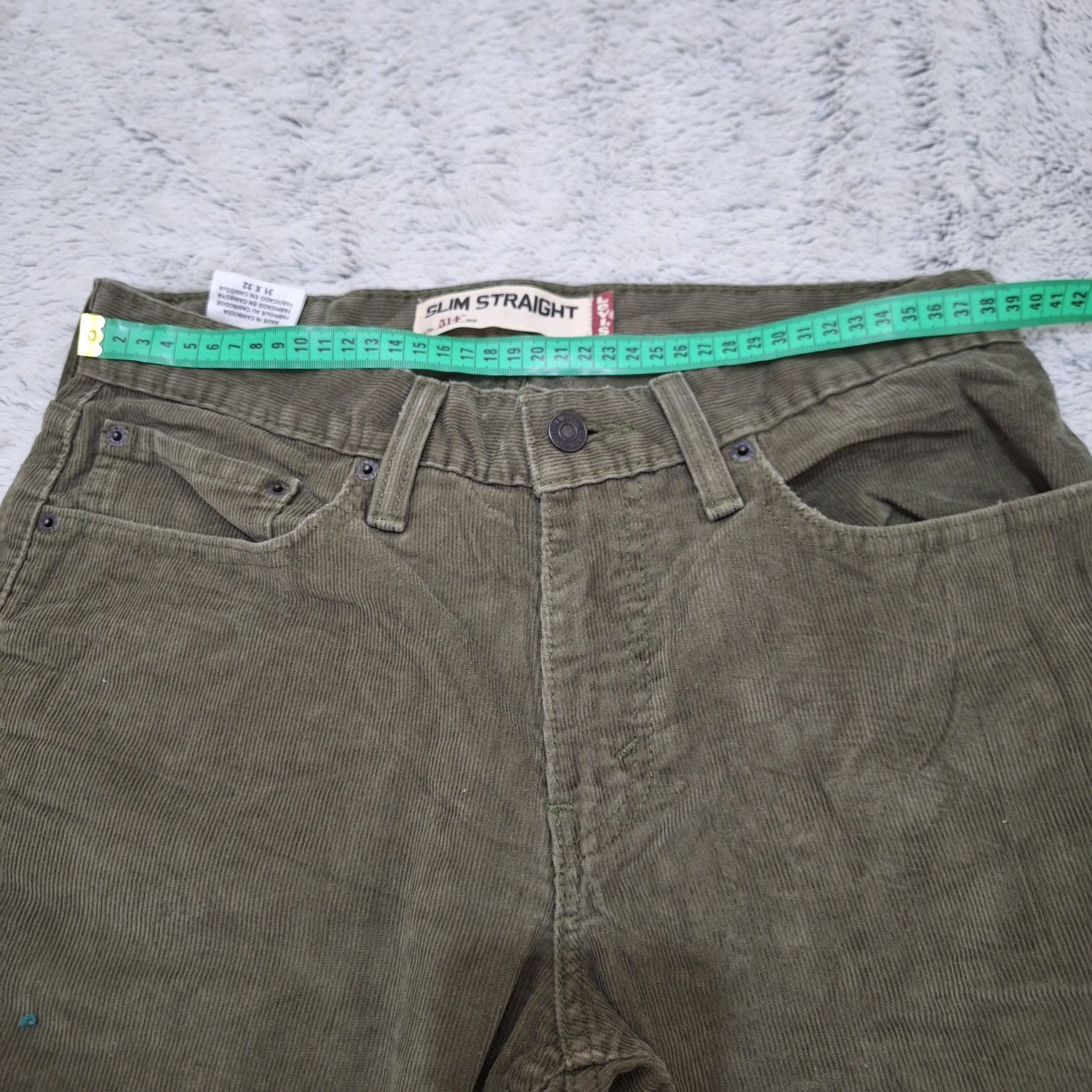 Levi's Oluklu Kadife Pantolon wb846 — görsel 8/9