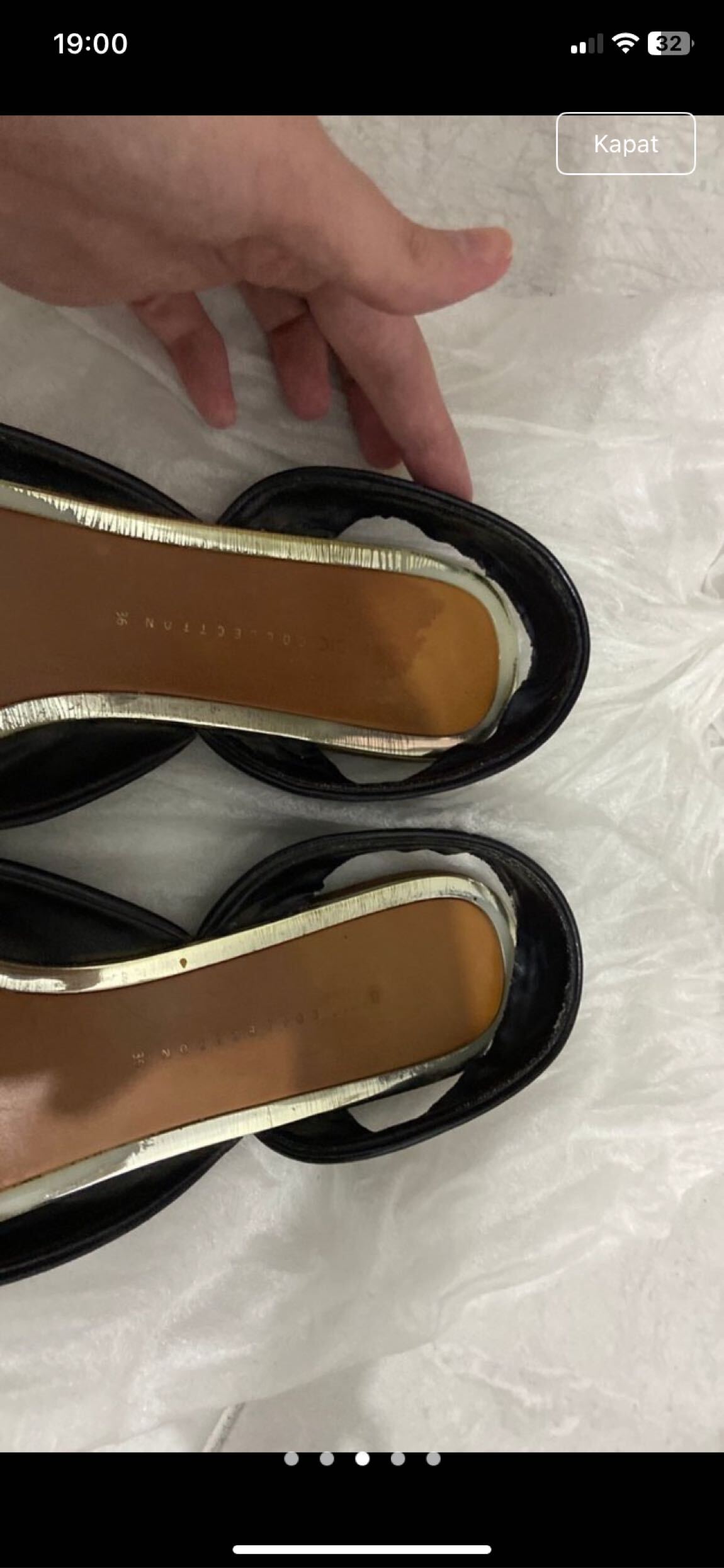 Zara stiletto ayakkabı — görsel 3/5