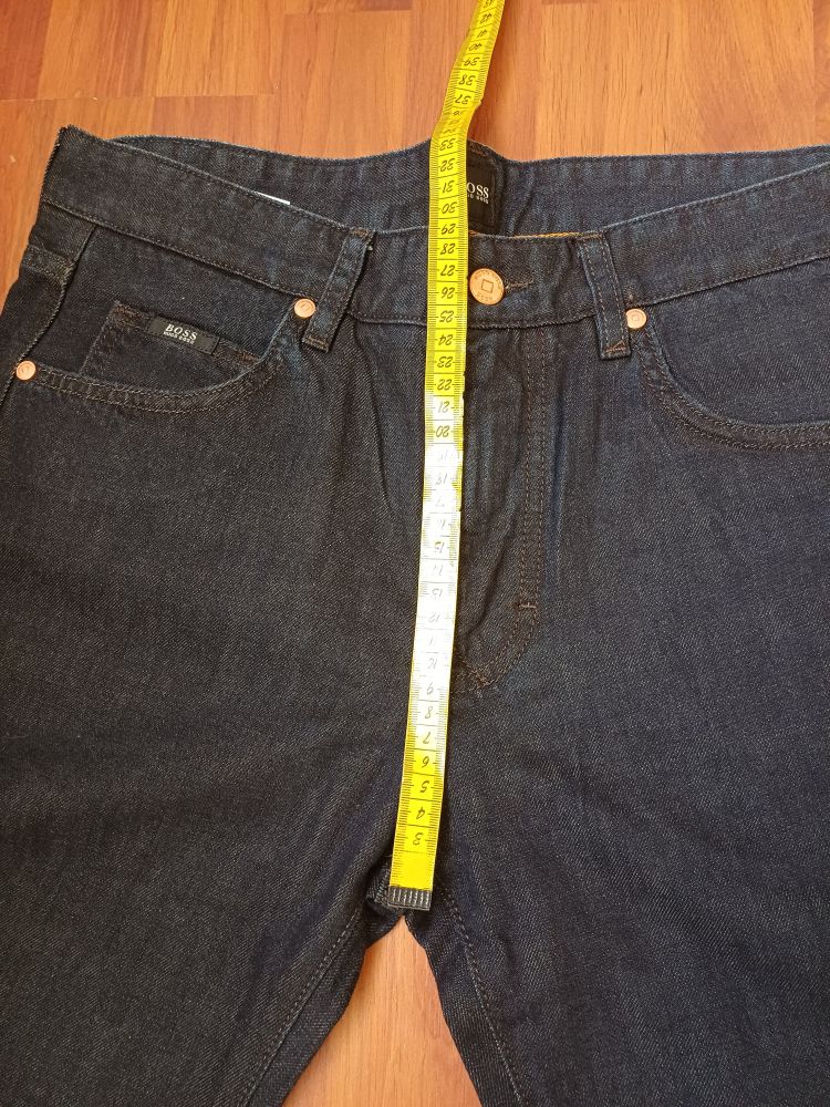 Boss Koyu Lacivert Regular Fit Jean — görsel 6/8
