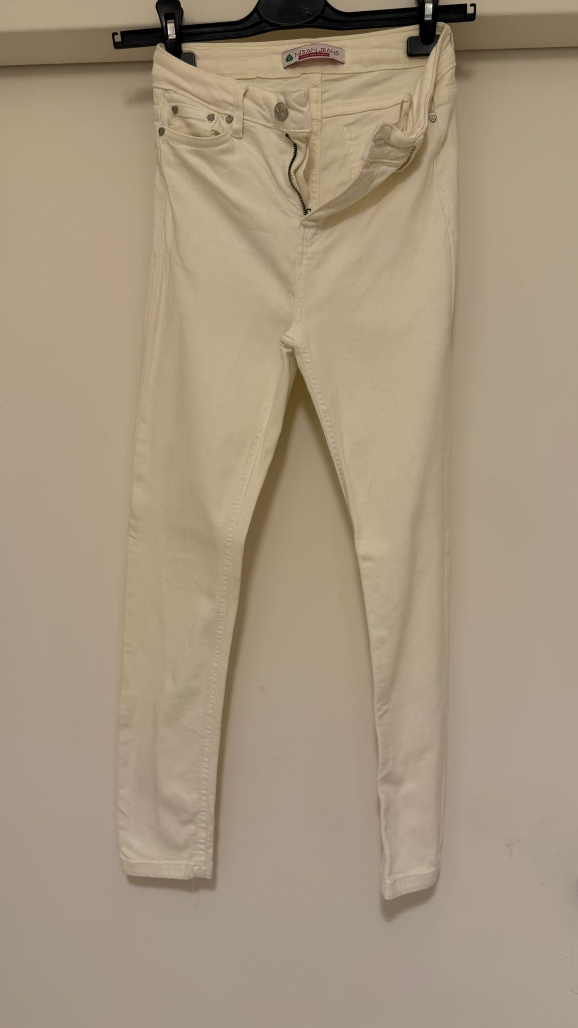 Nisan Jeans Krem Kot Pantolon — görsel 8/8