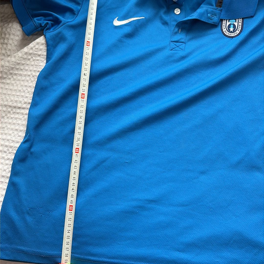Nike Mavi Polo Yaka Spor T-Shirt — görsel 6/6