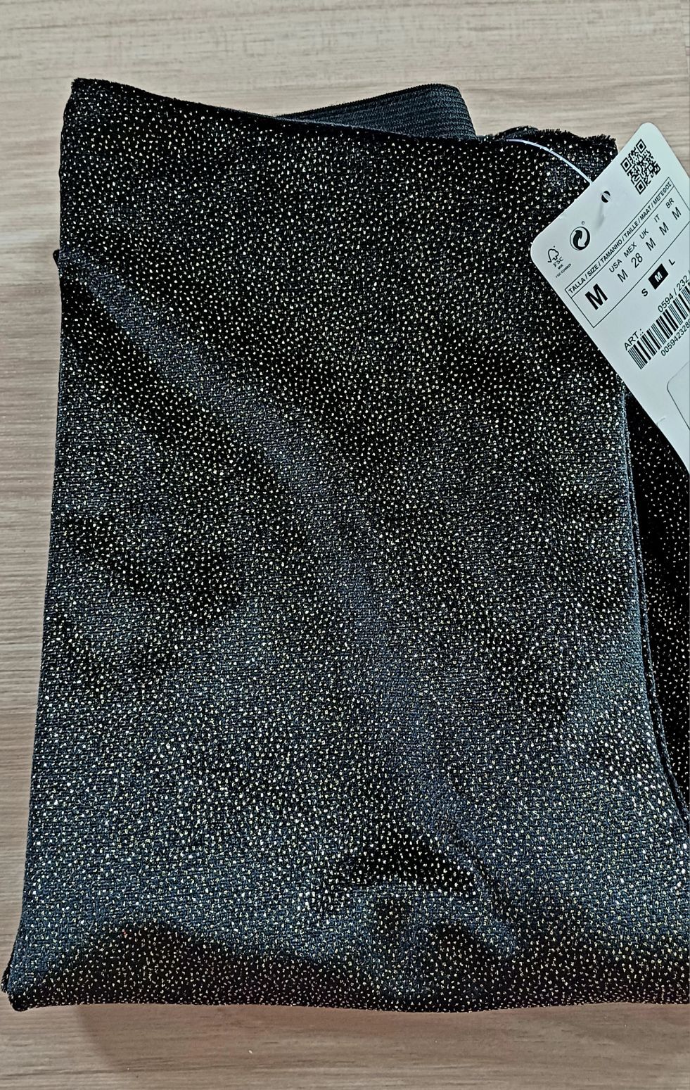 Zara Gold Simli Tayt — görsel 5/7