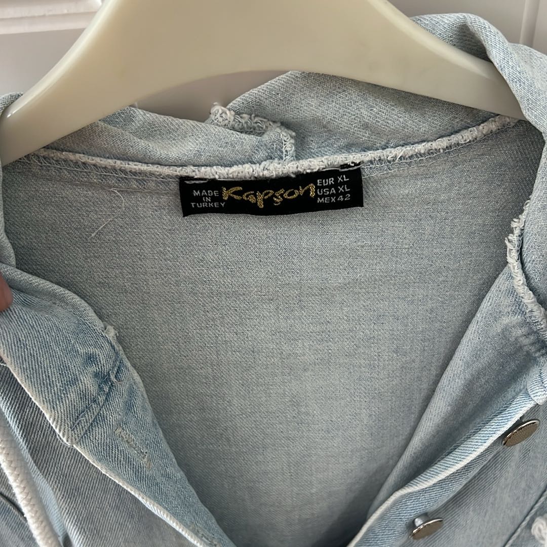 Kot Kapüşonlu Sweatshirt — görsel 2/4
