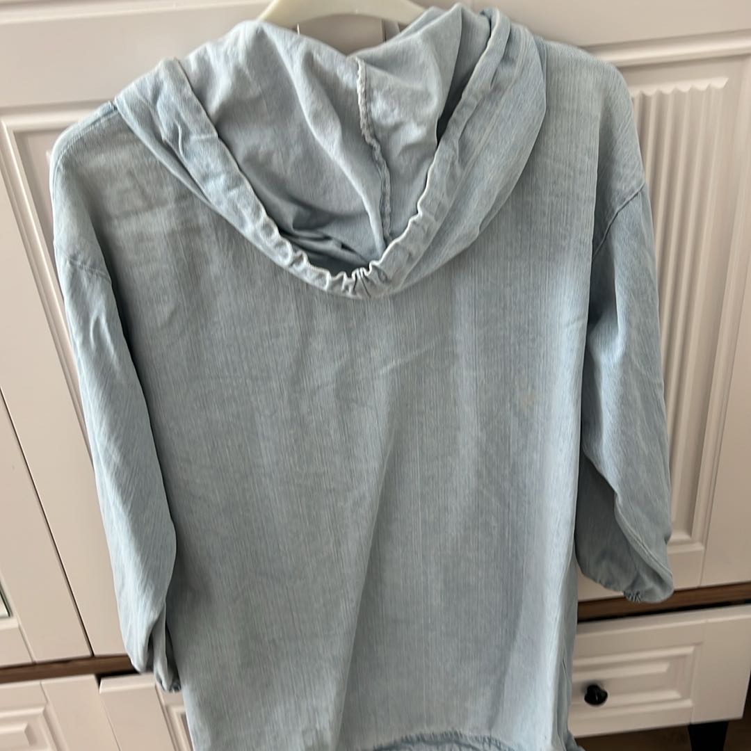 Kot Kapüşonlu Sweatshirt — görsel 4/4