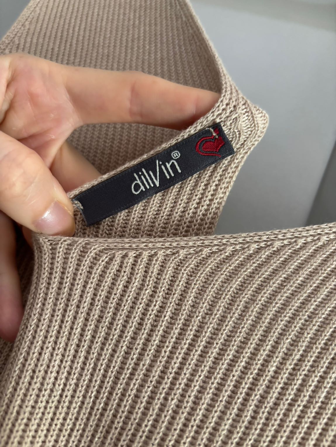 Dilvin uzun tunik elbise — görsel 3/6
