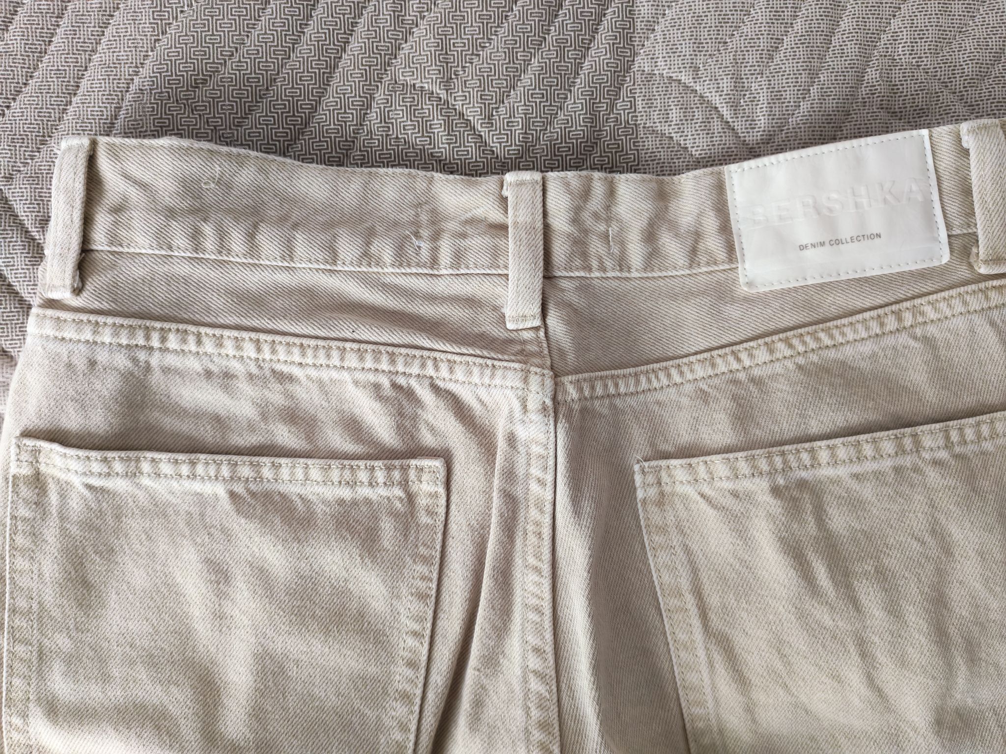 Bershka Erkek Kot Pantolon — görsel 4/5