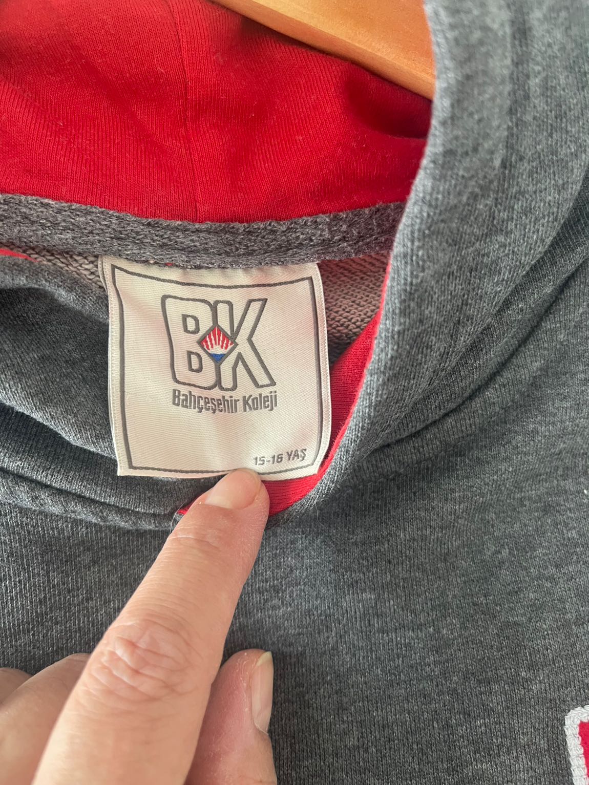 bahçeşehir koleji Kapüşonlu Sweatshirt — görsel 2/6