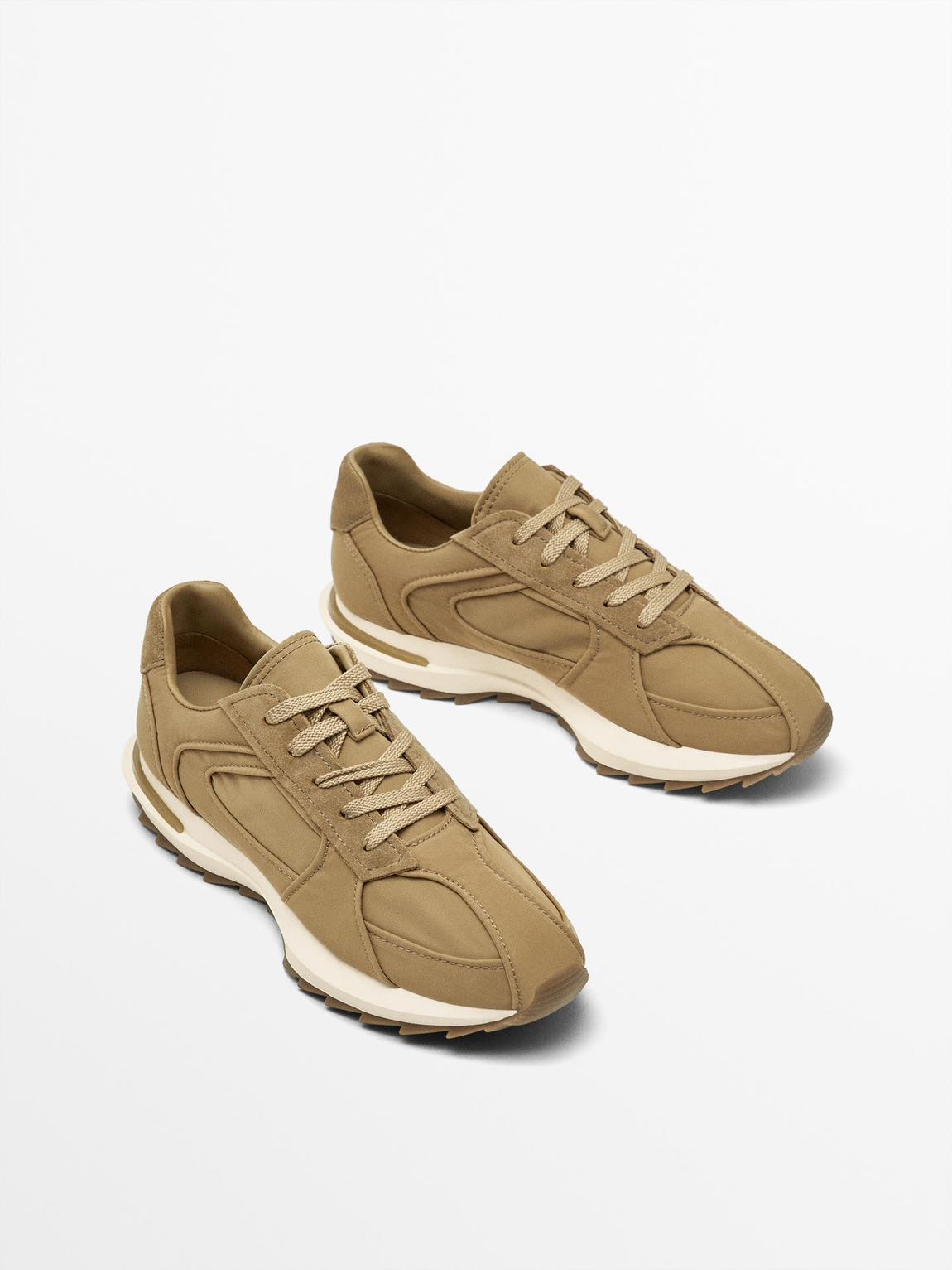 Massimo Dutti Bej Sneaker — görsel 3/6