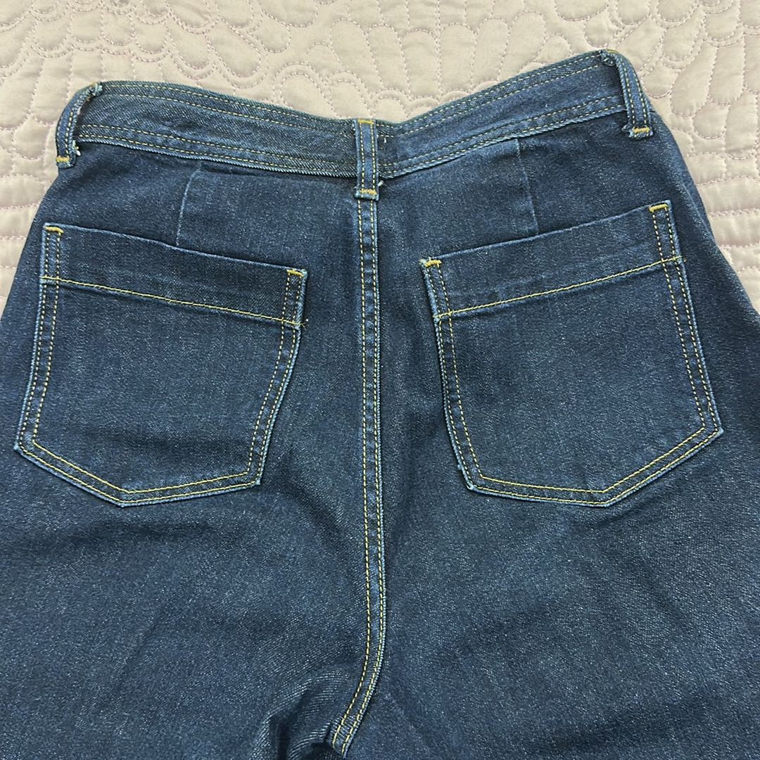 GAP Lacivert Yüksek Bel Jean Pantolon — görsel 3/6