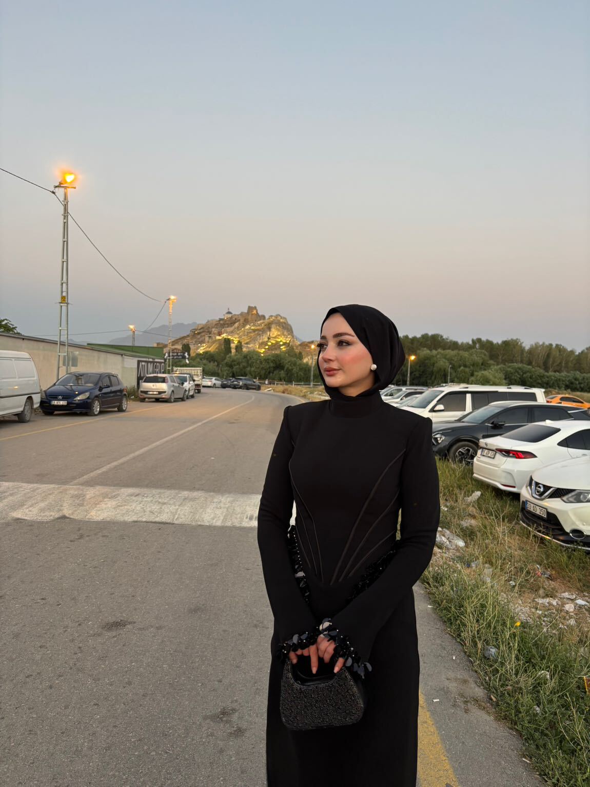 Siyah Uzun Abiye Elbise — görsel 5/8