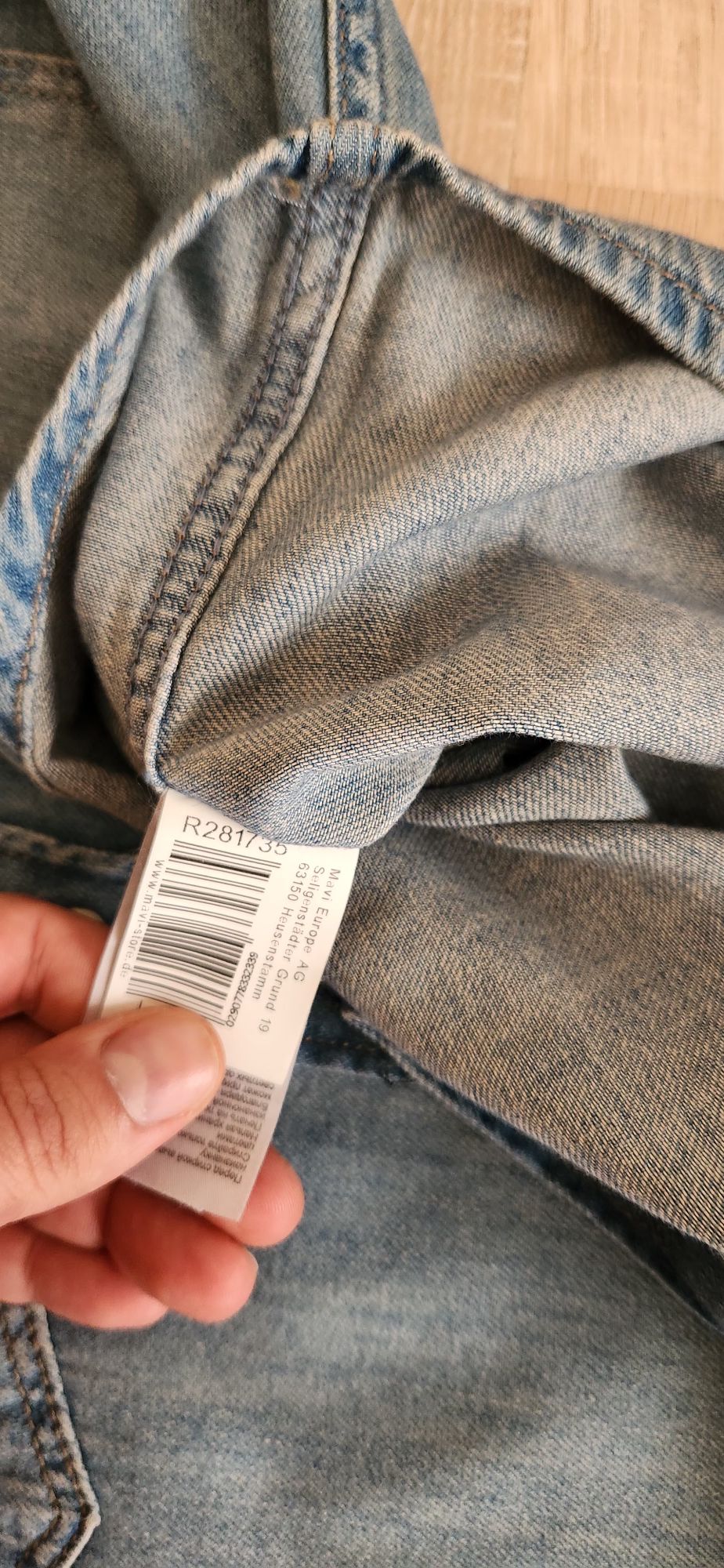 mavi jeans L beden — görsel 5/5