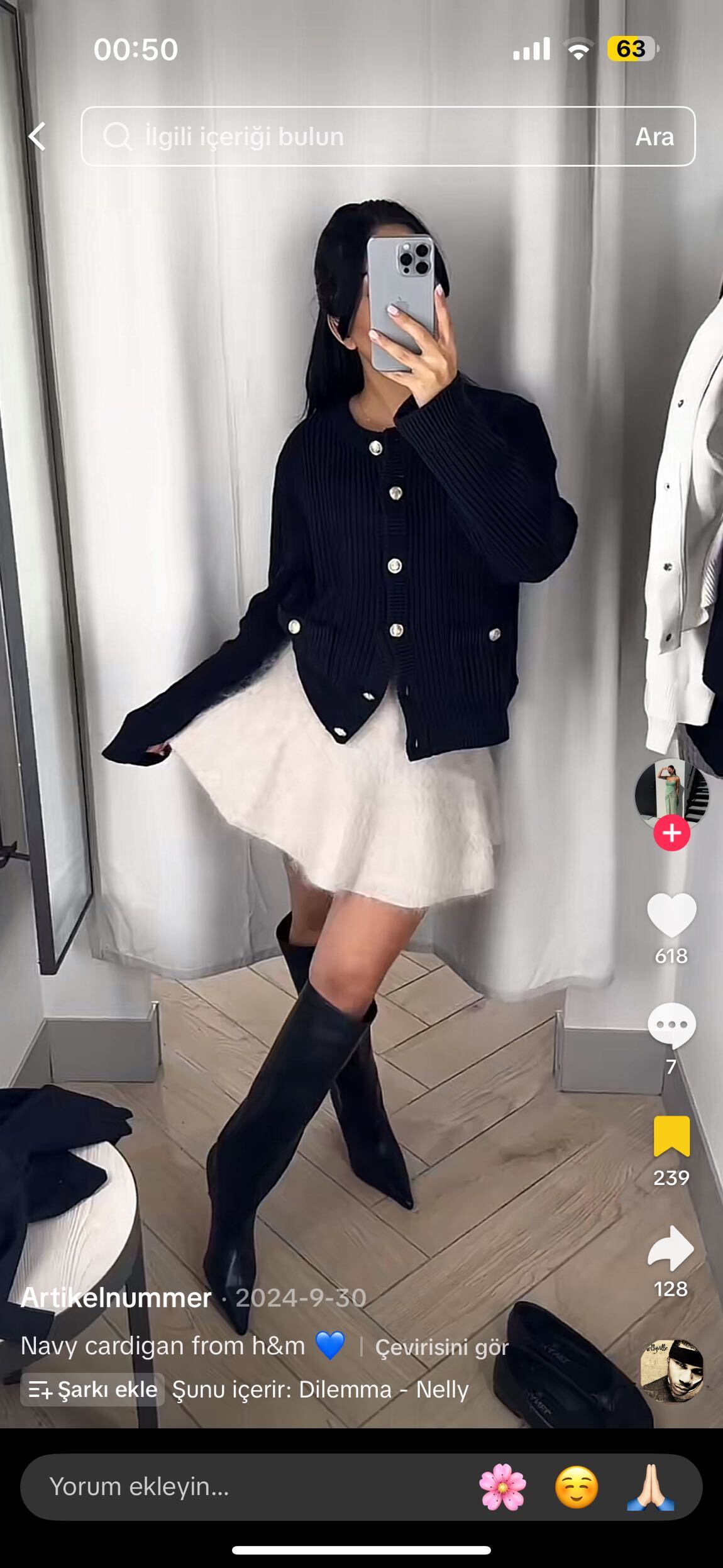 H&m hırka — görsel 2/7