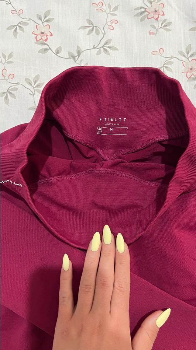 Fit&Lit Bordo Tayt — görsel 5/5