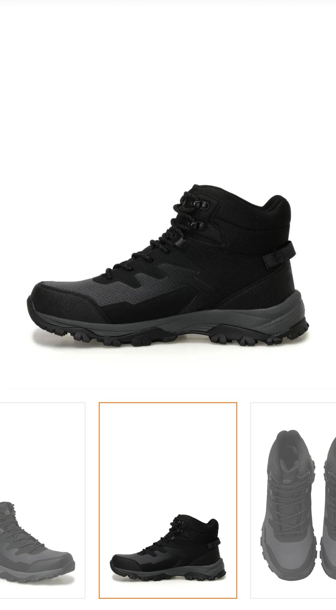 Lotto Su Geçirmez Siyah Outdoor Bot — görsel 3/4