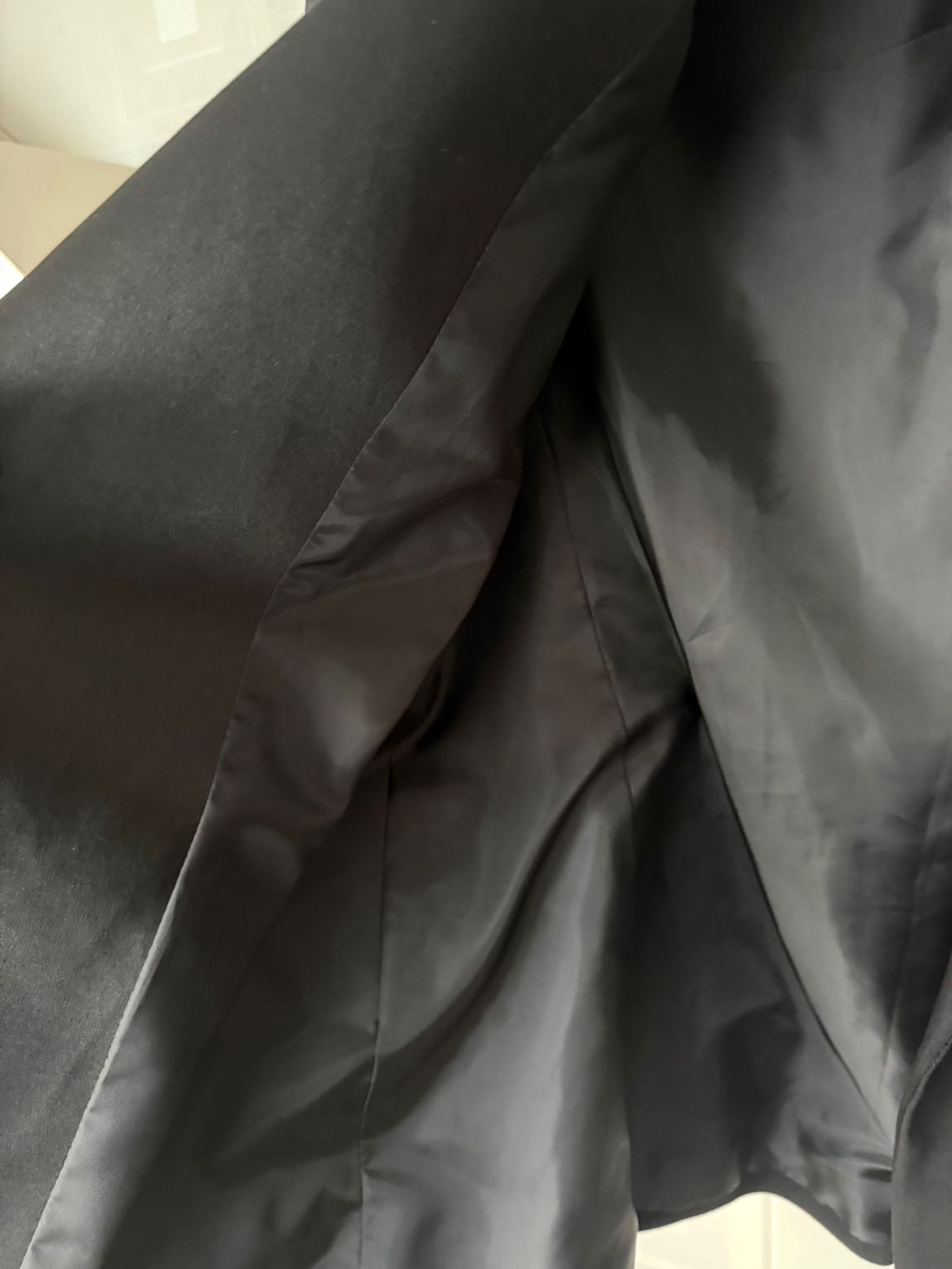 Siyah Saten Yaka Blazer Ceket — görsel 5/7