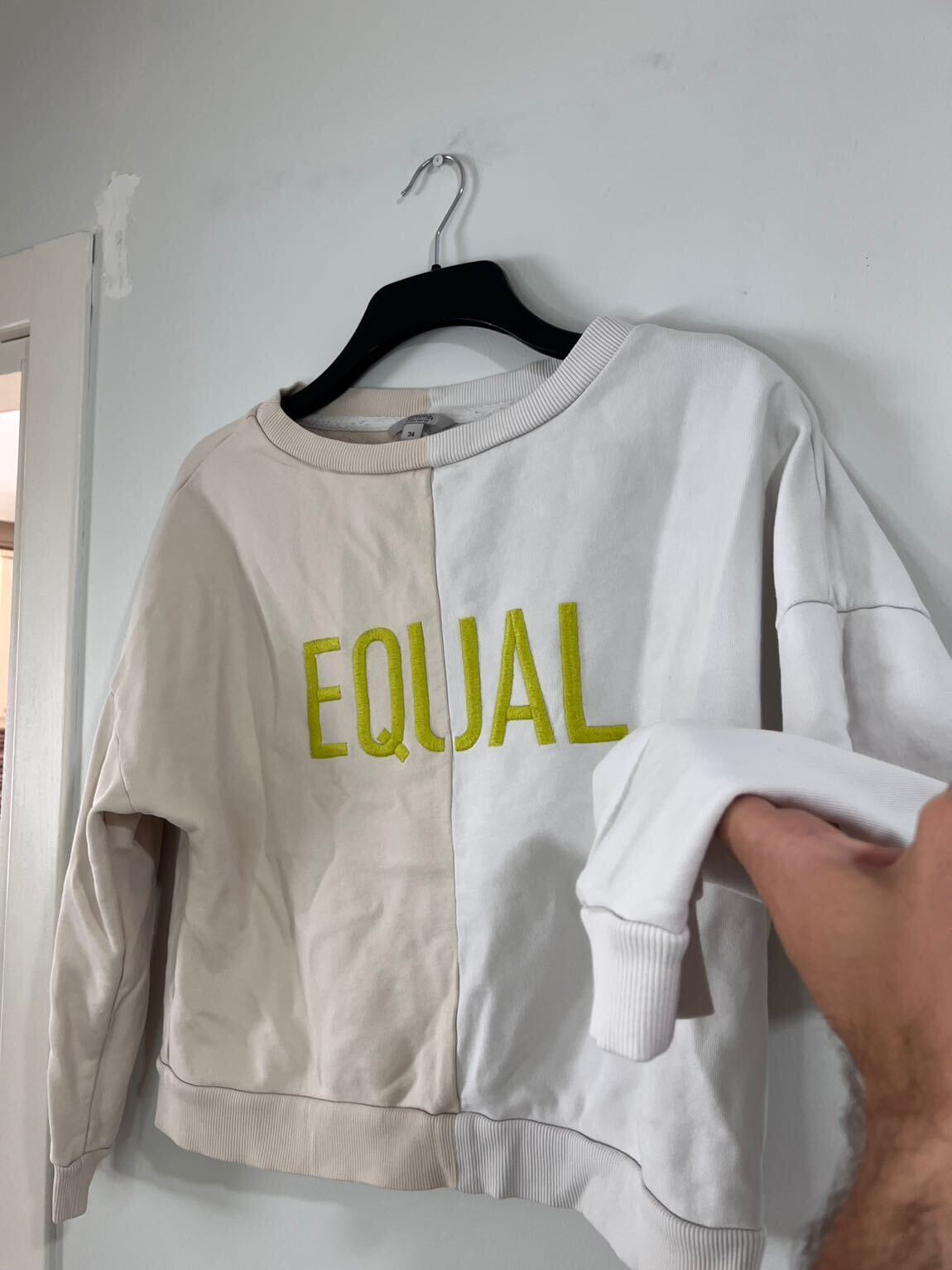 Comma Kadın Beyaz Krem EQUAL Sweat — görsel 4/6