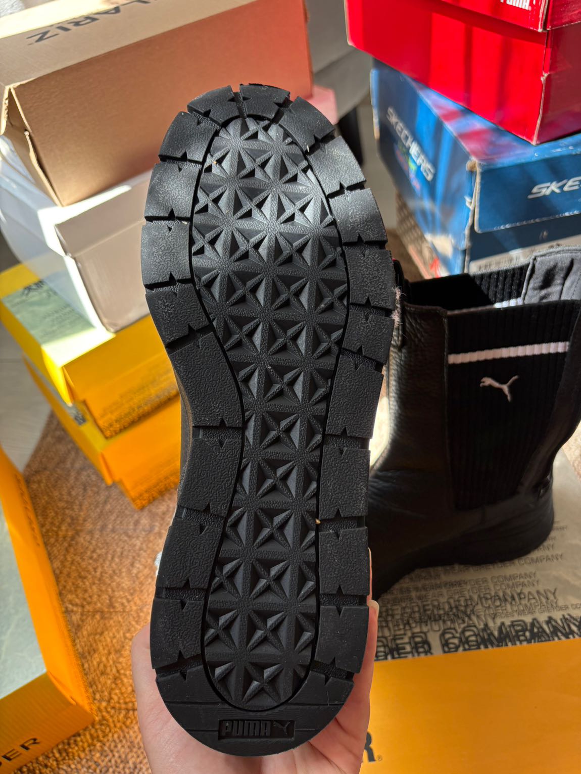 Siyah Puma Chelsea Bot — görsel 5/5
