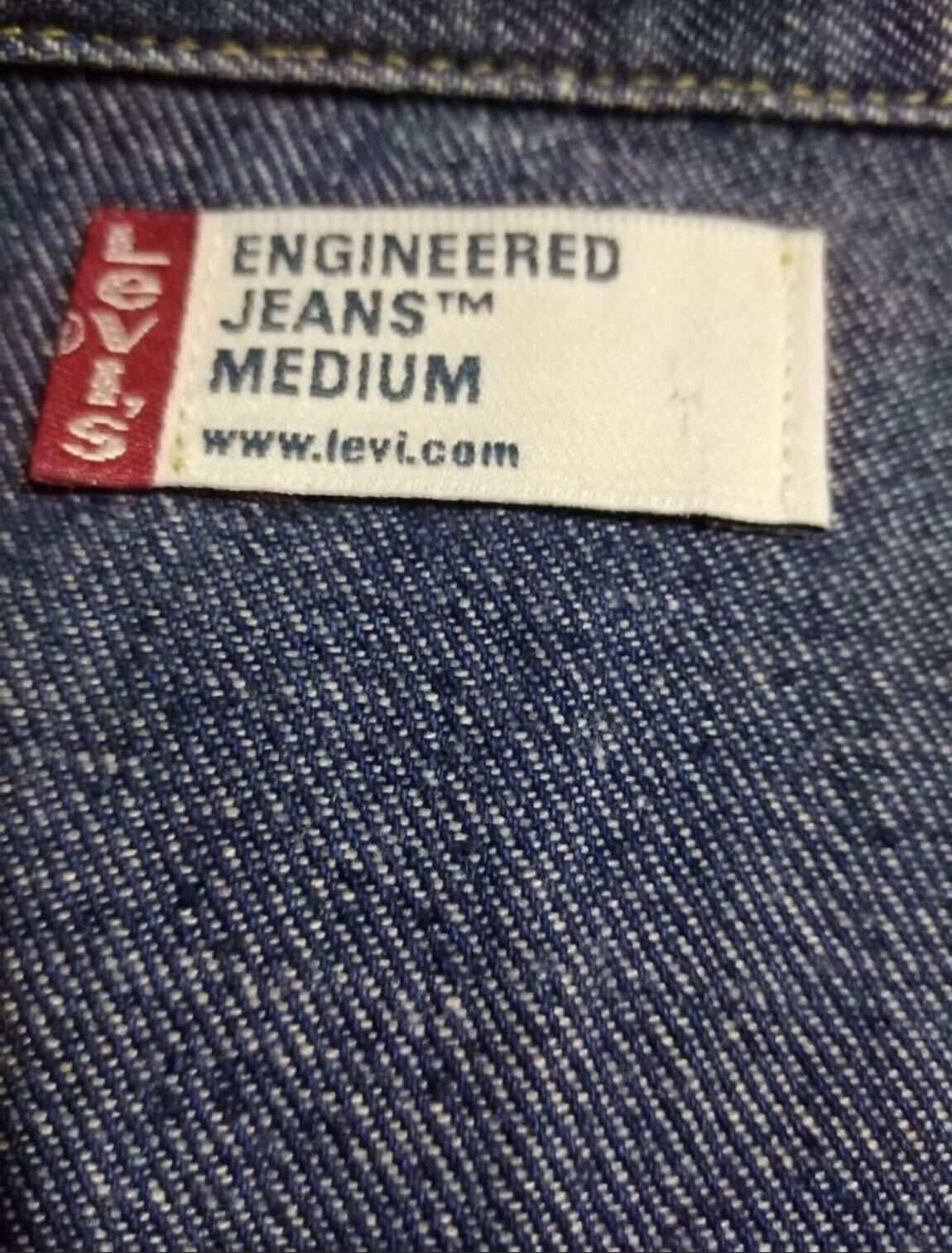 Levi's Engineered Kot Gömlek Mavi Erkek — görsel 6/6