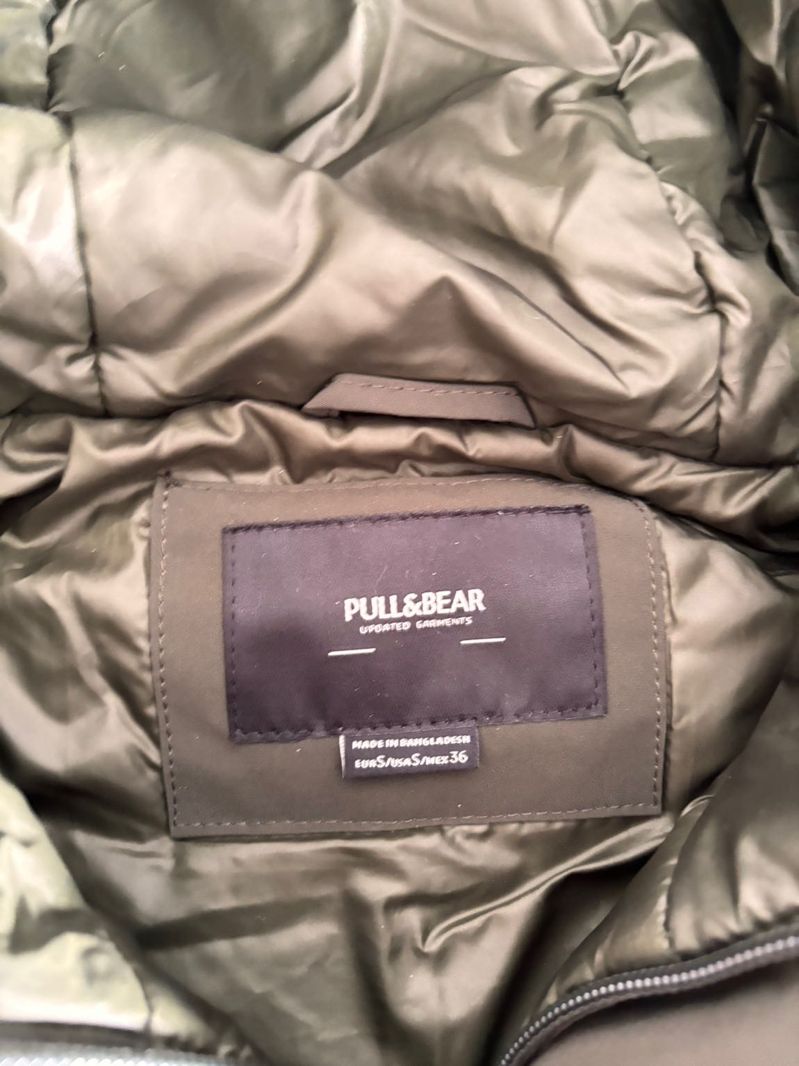 Pullandbear kanguru mont — görsel 2/7