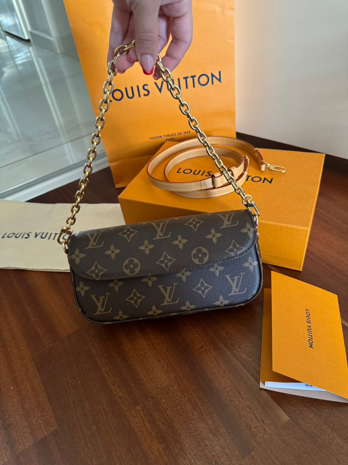 Louis vuitton Wallet on Chain Ivy — görsel 3/7