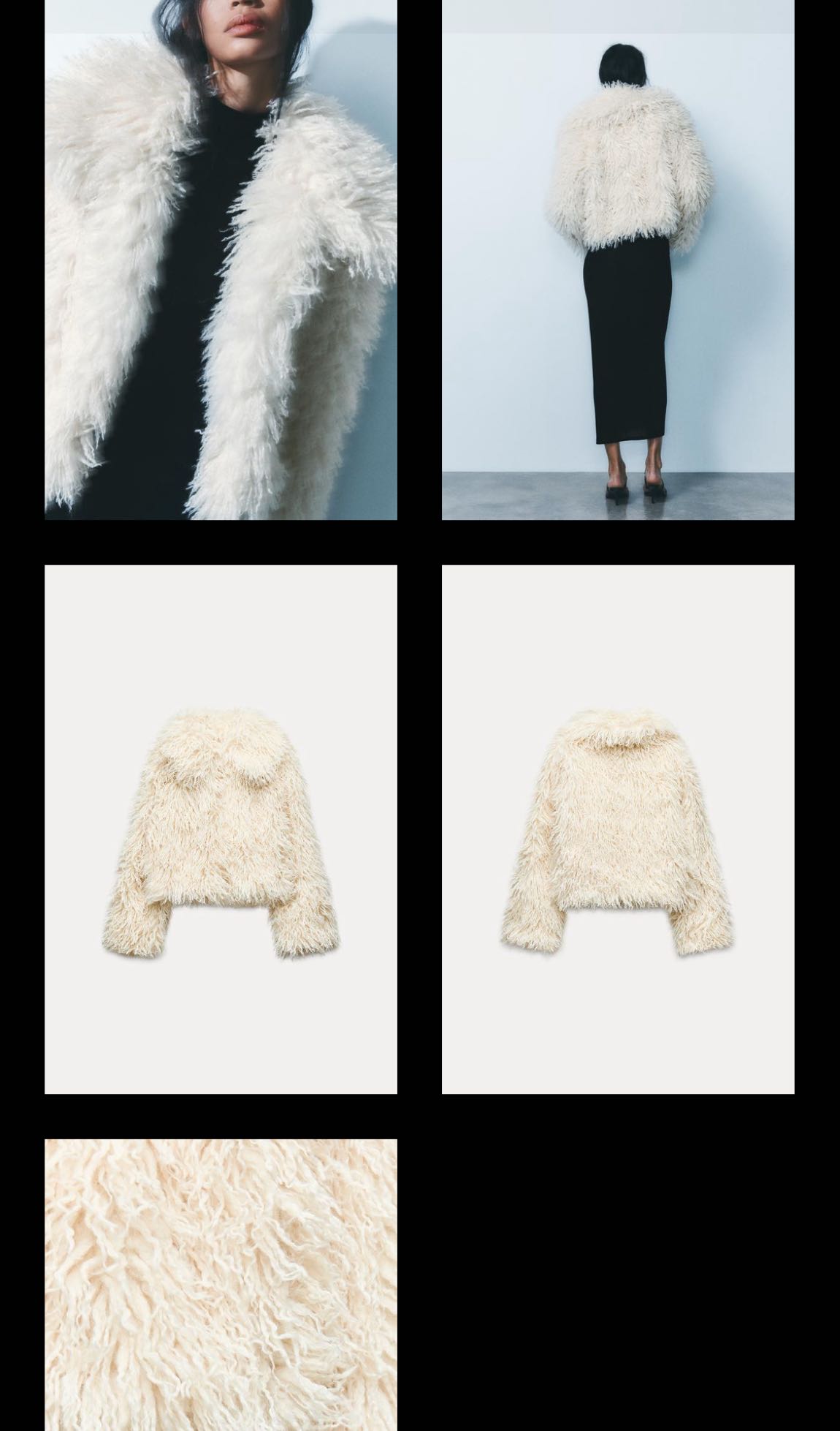 ZARA PELUŞ CEKET — görsel 3/8