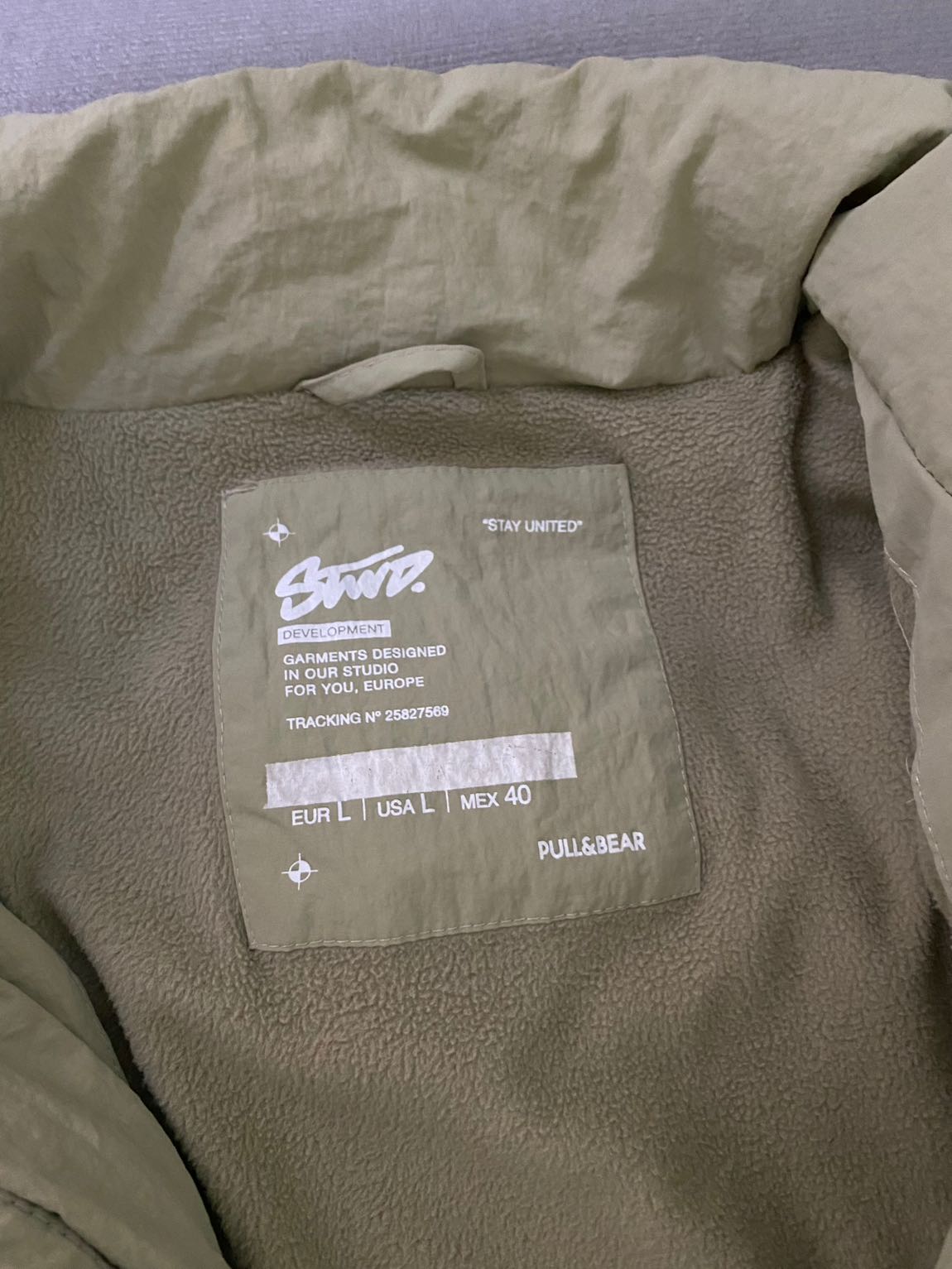 Pull &Bear Erkek Mont — görsel 3/5