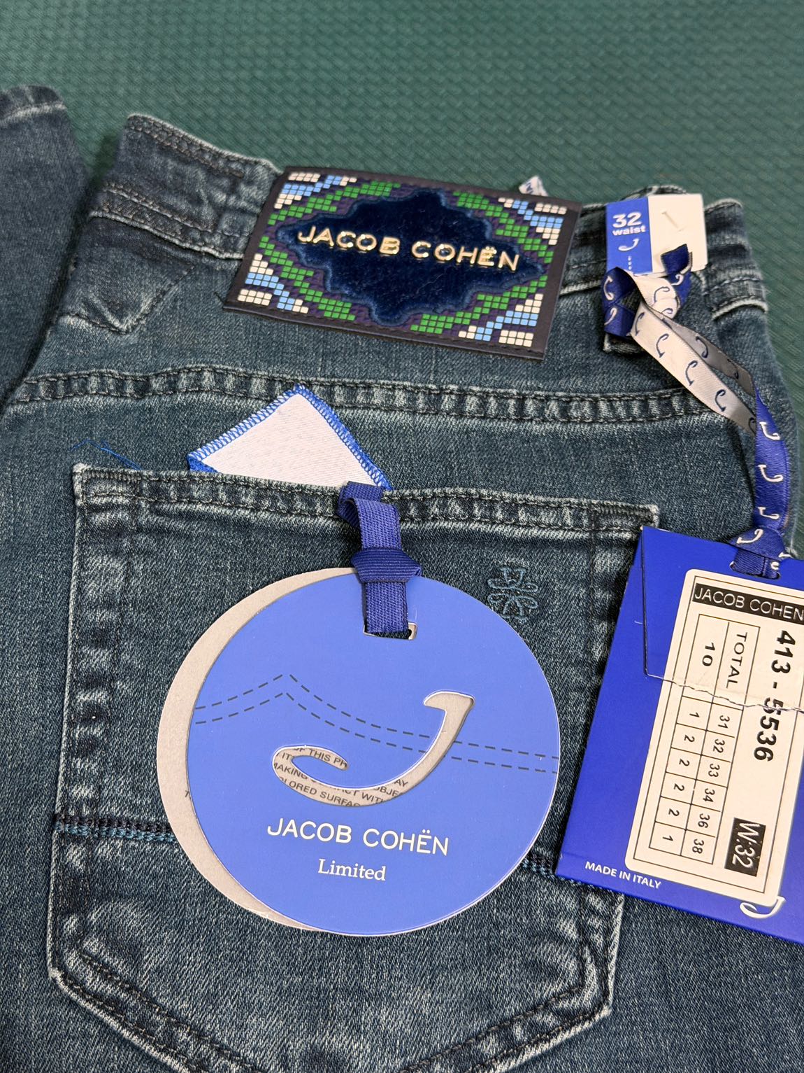 Jacob Cohen Mavi Jean — görsel 2/5