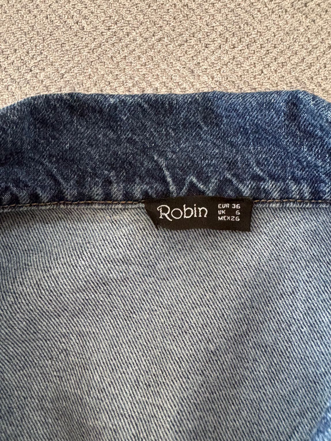 Robin kot ceket 36 beden — görsel 6/8