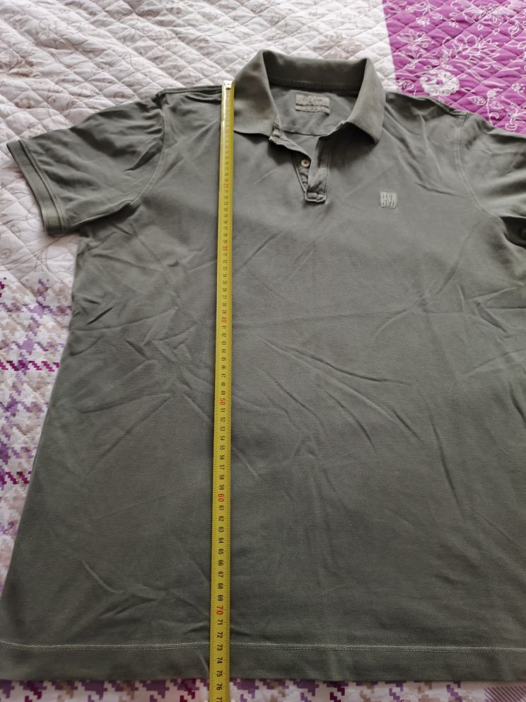 Haki Polo Yaka T-Shirt — görsel 7/8